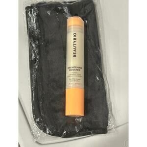 Beauty Bio Brightening Booster 1 fl oz W/ facial cleansing cloth